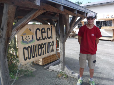 Christopher nouvelle recrue artisan couvreur couverture parthenay 79